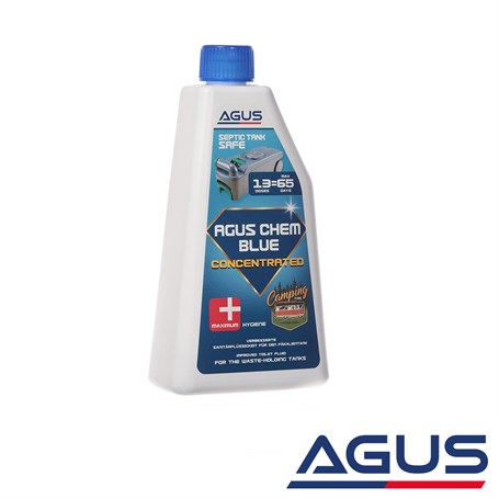Agus Chem Blue Concentrated Kirli Atık Su Tankı Kimyasalı Konsantre | Agus.com.tr