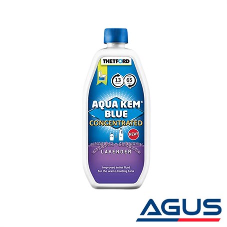Aqua Kem Blue Concentrated Kirli Su Tankı Kimyasalı Lavender | Agus.com.tr